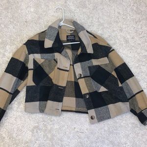 Cropped flannel